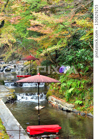 Autumn leaves at Kifune Shrine, Kyoto's inner sanctum Autumn leaves at Kifune Shrine, Kyoto's inner sanctum 130829255