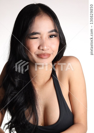 Beautiful woman  130829850
