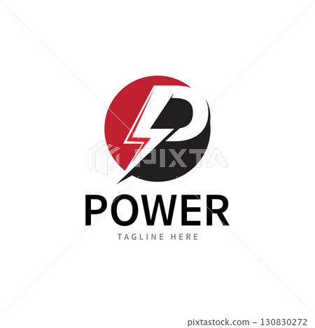 Letter P Electric Logo letter P and lightning bolt combination tunder bolt design logo template vector illustration Letter P Electric Logo letter P and lightning bolt combination tunder bolt design logo template vector illustration 130830272