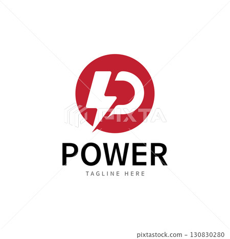 Letter P Electric Logo letter P and lightning bolt combination tunder bolt design logo template vector illustration Letter P Electric Logo letter P and lightning bolt combination tunder bolt design logo template vector illustration 130830280