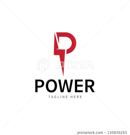 Letter P Electric Logo letter P and lightning bolt combination tunder bolt design logo template vector illustration Letter P Electric Logo letter P and lightning bolt combination tunder bolt design logo template vector illustration 130830283