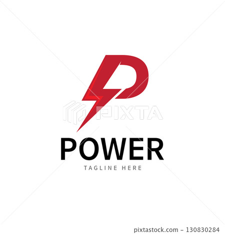 Letter P Electric Logo letter P and lightning bolt combination tunder bolt design logo template vector illustration Letter P Electric Logo letter P and lightning bolt combination tunder bolt design logo template vector illustration 130830284