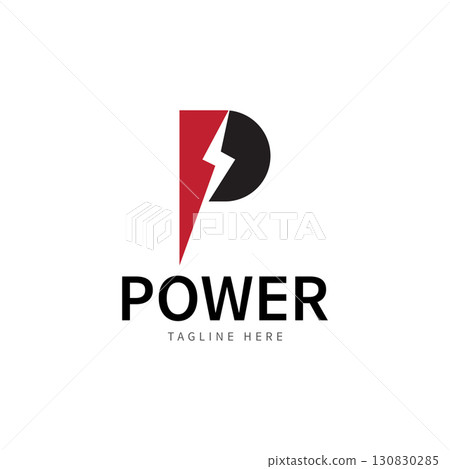 Letter P Electric Logo letter P and lightning bolt combination tunder bolt design logo template vector illustration Letter P Electric Logo letter P and lightning bolt combination tunder bolt design logo template vector illustration 130830285