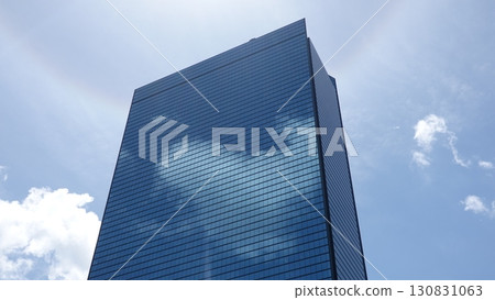 Blue sky and building 130831063