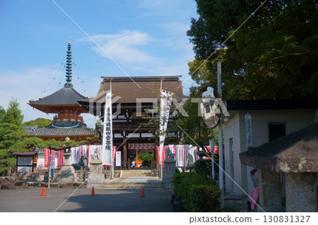 Ryusenji Temple, Owari Four Kannon Temples, Mountain Gate, Niomon Gate 130831327