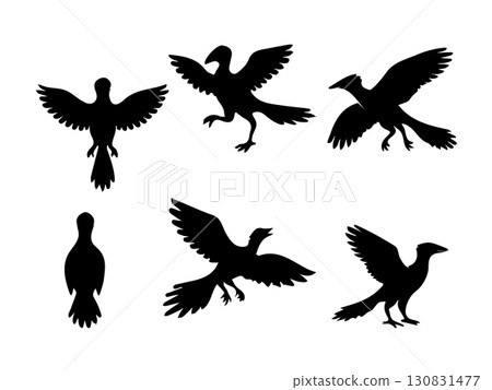 始祖鳥剪影集插圖 始祖鳥剪影集插圖 130831477