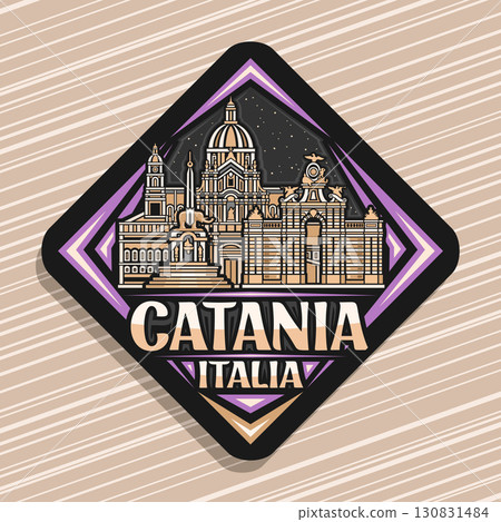 Vector logo for Catania Vector logo for Catania 130831484
