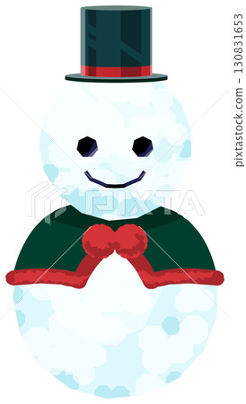 雙層雪人和許多有趣的裝飾品 130831653