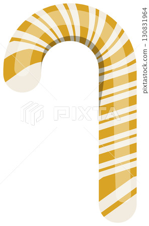 Candy cane, striped and sweet 130831964