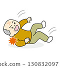 Elderly people who fall 130832097