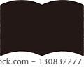 書形的簡單框架材料 | 書籍，框架，邊框，設計，裝飾 130832277