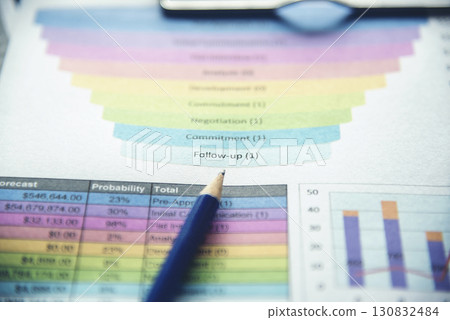 Excel graph with Spreadsheet Document showing Information Financial Startup Concept. Financial Planning making Accounting Database Report. Graphs and chart on screen with stationery set business stuff Excel graph with Spreadsheet Document showing Information Financial Startup Concept. Financial Planning making Accounting Database Report. Graphs and chart on screen with stationery set business stuff 130832484