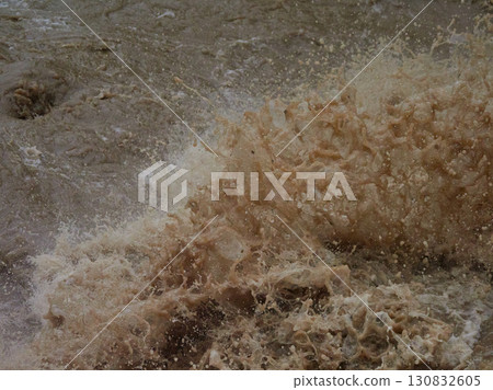 Summer river flooding 130832605