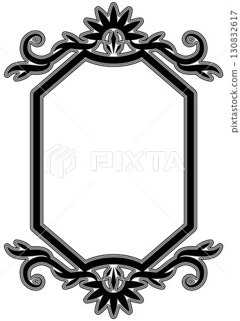 Gorgeous antique frame 130832617