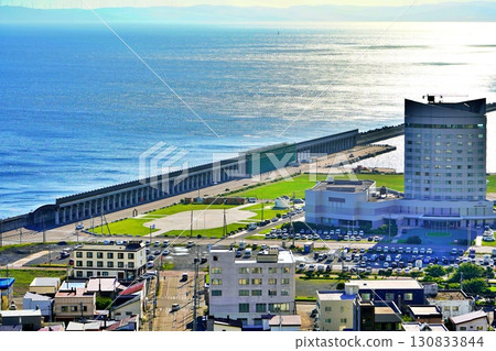 View of the Wakkanai Port North Breakwater Dome View of the Wakkanai Port North Breakwater Dome 130833844