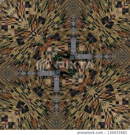 Turkish embroidery and batik art work for screen printing carpet, rug, fabric, tiles and flooring. Pattern design for the home decor, wrapping paper, curtains, wall covering etc 130833983