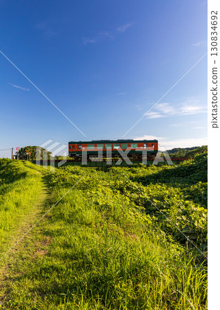 Hatakama, Kakegawa City, Shizuoka Prefecture Tenryu Hamanako Railway and scenery along the line 130834692