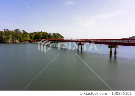 仙台松島福浦島上的福浦大橋 130835101