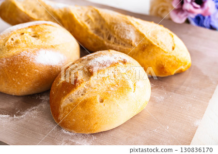 自製硬麵包 130836170