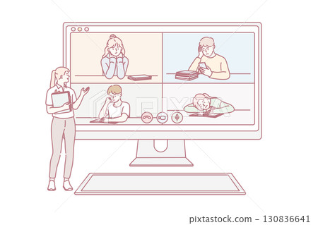 Online education and class concept 130836641