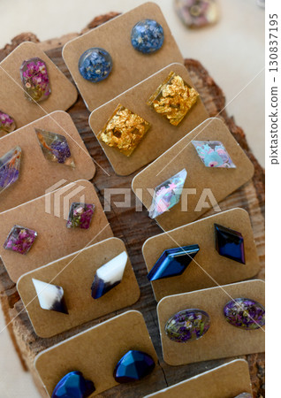 A variety of custom handmade jewelry A variety of custom handmade jewelry 130837195