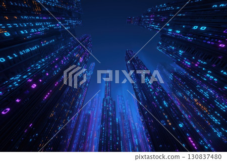 AI, big data, space, humans, life, networks AI, big data, space, humans, life, networks 130837480