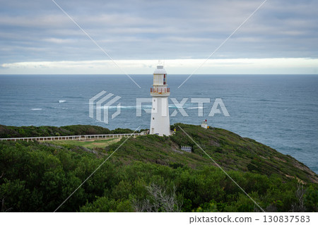 Cape Otway Lightstation along the Great Ocean Road in Australia 130837583