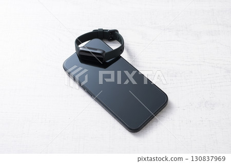 Smart Watch and Smartphone 130837969