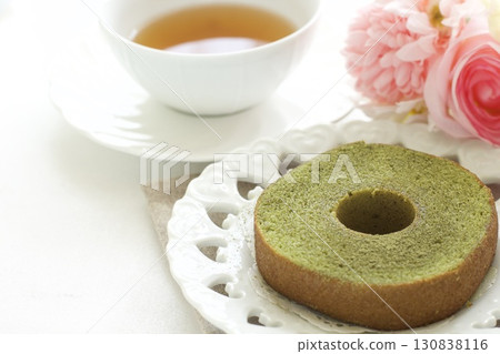 茶與抹茶年輪蛋糕 茶與抹茶年輪蛋糕 130838116