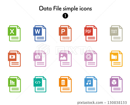 Simple Icon Collection File 130838133