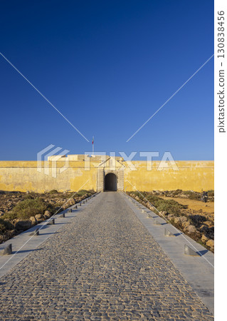 Fortaleza de Sagres dominating the landscape in Vila do Bispo, Portugal Fortaleza de Sagres dominating the landscape in Vila do Bispo, Portugal 130838456