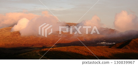 阿蘇山暮光羽流寬 130839967