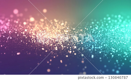 閃閃發光的設計，透過閃閃發光、粗糙漸變模糊的背景和散景球給人一種希望和變化的感覺 130840787