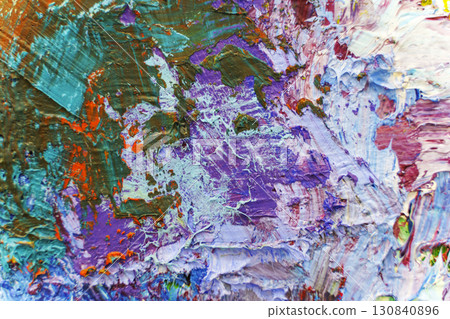 Colorful Paint Strokes art background Colorful Paint Strokes art background 130840896