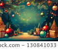 聖誕節背景 130841033