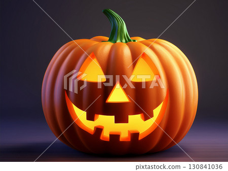 萬聖節南瓜燈籠 130841036