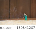 The drifting smoke of incense 130841287