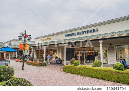 A view of Gotemba Premium Outlets in Gotemba City (Shizuoka Prefecture) 130841704