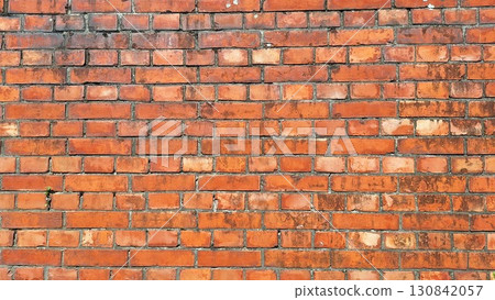紅色復古磚牆 紅色復古磚牆 130842057