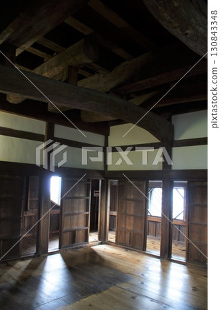 Hikone Castle Tower Inside the Tower Hikone Castle Tower Inside the Tower 130843348