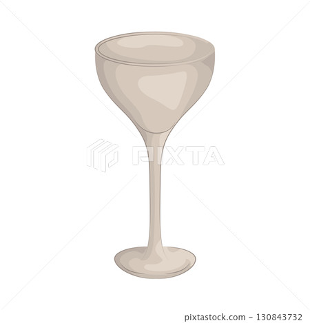 Illustration of wine glass 130843732