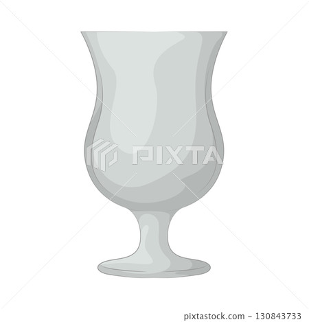 Illustration of drinking glass 130843733