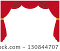 Red Curtain transparent illustration 130844707