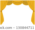 Curtain transparent illustration 130844711