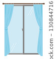 Curtain illustration 130844716