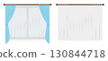 Curtain illustration 130844718