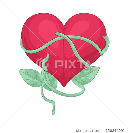 Illustration of heart Illustration of heart 130844991