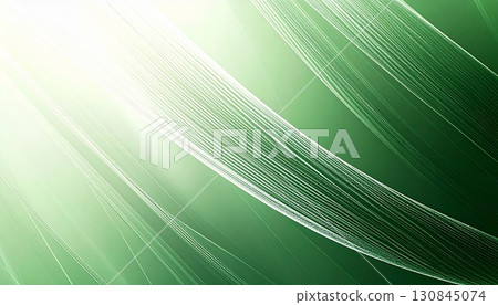 綠色發光光抽象波背景 綠色發光光抽象波背景 130845074