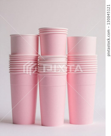 white cosmetic jar on a white background white cosmetic jar on a white background 130845121