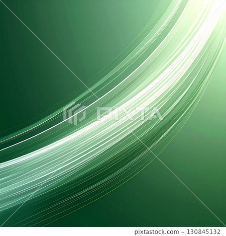 Green glowing light abstract wave background Green glowing light abstract wave background 130845132